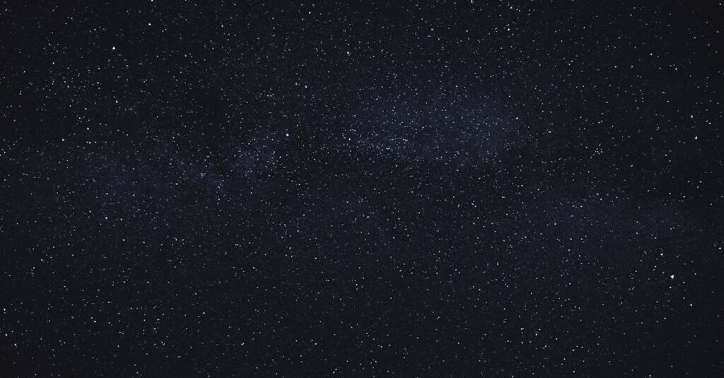 A deep and expansive view of a starry night sky, capturing the beauty of the galaxy.